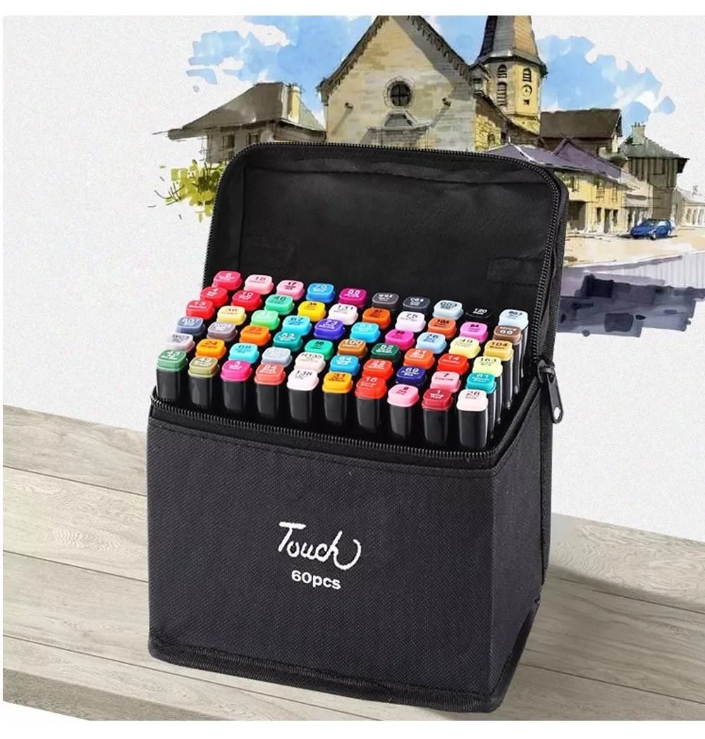 Kit Rotuladores doble Colores x60